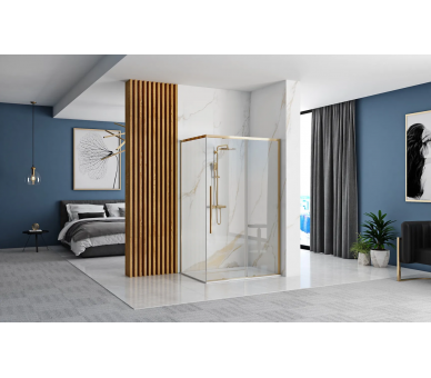 Душова кабіна REA SOLAR 90X90 gold