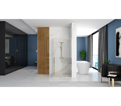 Душевая кабина REA FARGO GOLD 90X90 золото