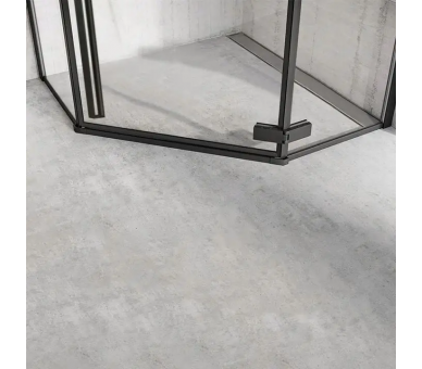Душевая кабина REA DIAMOND BLACK MAT 80X80 черный