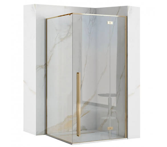 Душевая кабина REA FARGO GOLD 100X80 золото