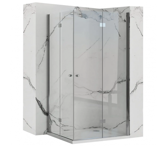 Душевая кабина REA FOLD N2 80X80 хром