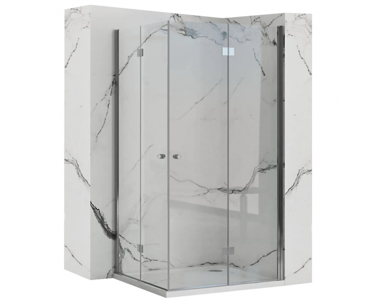 Душевая кабина REA FOLD N2 80X80 хром
