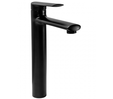 Кран для раковини (умивальник) REA BUZZ BLACK HIGH black high