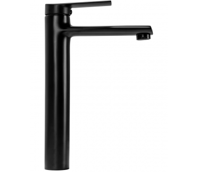 Кран для раковини (умивальник) REA BUZZ BLACK HIGH black high