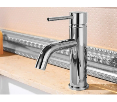 Кран для раковини (умивальник) REA LUNGO CHROME low