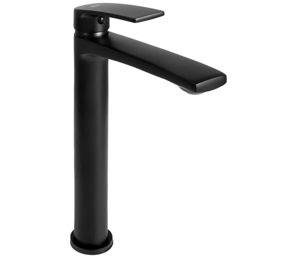 Змішувач для раковини (умивальник) REA LUPPO BLACK black high