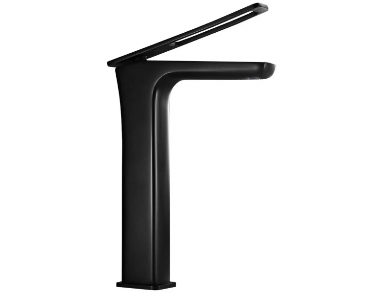 Кран для раковини (умивальник) REA SOHO BLACK HIGH black high
