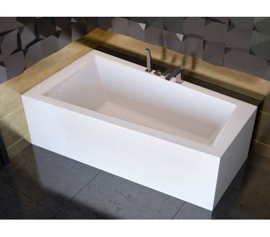 Акриловая ванна BESCO INTIMA SLIM 160х90 см. левая