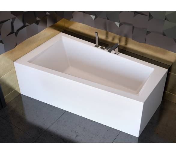 Акриловая ванна BESCO INTIMA SLIM 160х90 см. левая