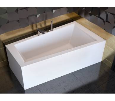 Акрилова ванна BESCO INTIMA SLIM 160х90 см. зліва