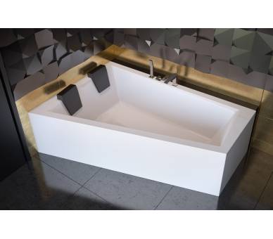 Акрилова ванна BESCO INTIMA SLIM 180х125 см.