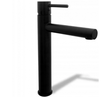 Кран для мийки (умивальник) REA TESS BLACK black high