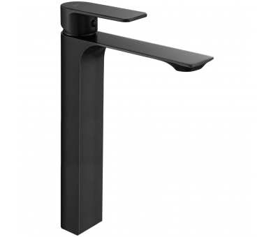 Кран для раковини (умивальник) REA URBAN BLACK BLACK HIGH
