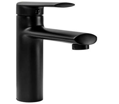 Кран для раковини (умивальник) REA BUZZ BLACK BLACK LOW