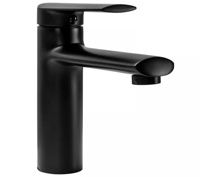 Кран для раковини (умивальник) REA BUZZ BLACK BLACK LOW