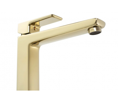 Кран для раковини (умивальник) REA золотом ORIX GOLD