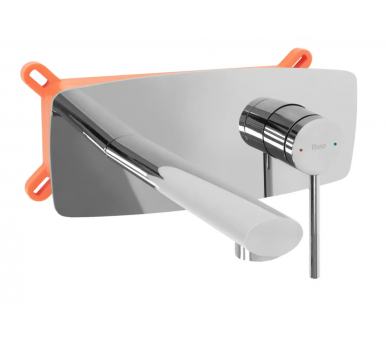 Смеситель для раковины (умывальника) REA OVAL CHROME + BOX хром скрытого монтажа