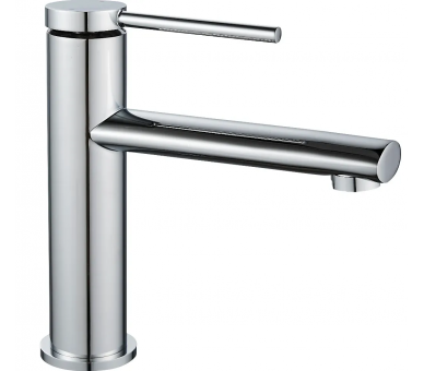 Смеситель для раковины (умывальника) REA OVAL CHROME хром низкий