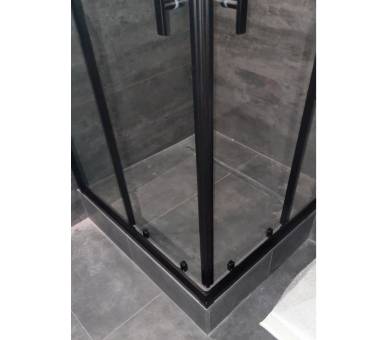 Душевая кабина AQUANIL INDIANA 80x80x190 см черный профиль