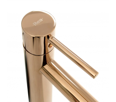 Змішувач для раковини (умивальник) REA TESS ROSE GOLD Rose Gold High