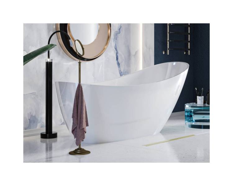 Ванна с искусственного камня Miraggio MARINA 175х73 см.