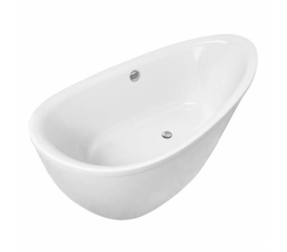 Ванна отдельностоящая 180x91x68,5см, акриловая, с сифоном