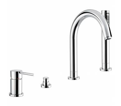 Смеситель врезной на 4 отверстия Emmevi Piper 45120
