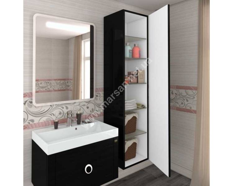 Тумба Marsan Charlottae 70 черная