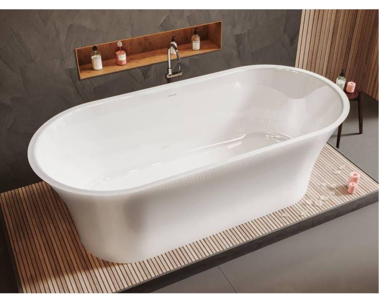 Окремостояча ванна miraggio HELGA 150x85 см