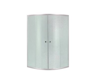Душова кабіна Lidz Латва SC80x80.SAT.HIGH.FR Фрост без піддона