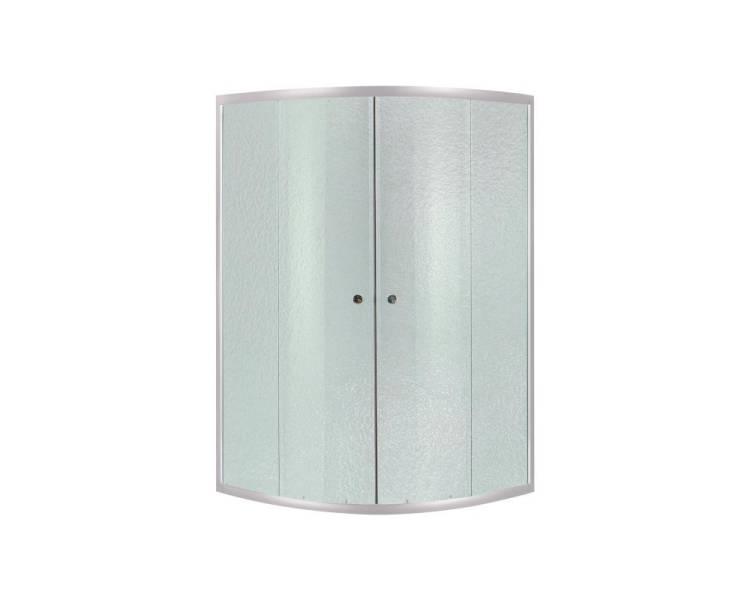 Душова кабіна Lidz Латва SC90x90.SAT.HIGH.FR Фрост без піддона
