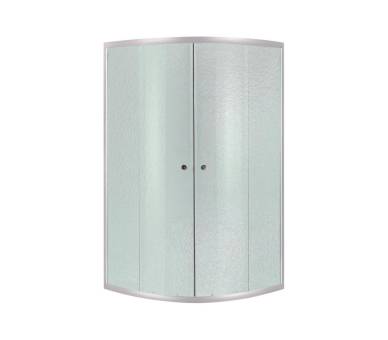 Душова кабіна Lidz Латва SC90x90.SAT.LOW.FR Фрост без піддона