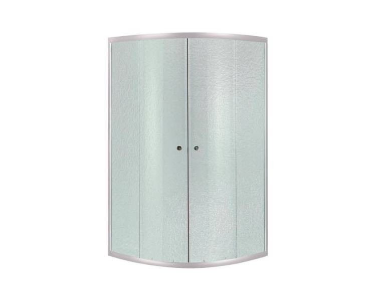 Душова кабіна Lidz Латва SC90x90.SAT.LOW.FR Фрост без піддона