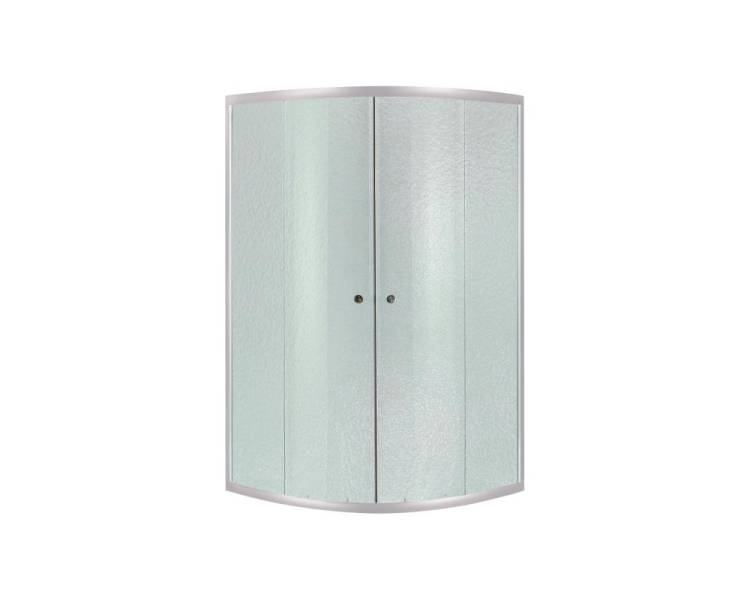 Душова кабіна Lidz Латва SC80x80.SAT.LOW.FR Фрост