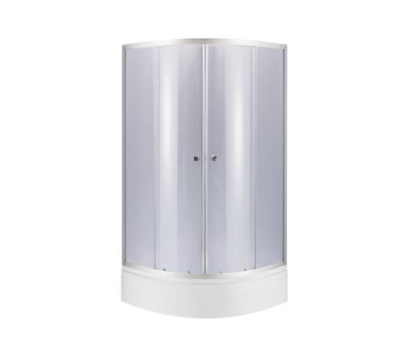 Душевая кабина SC80x80.SAT.MID.GR средний поддон