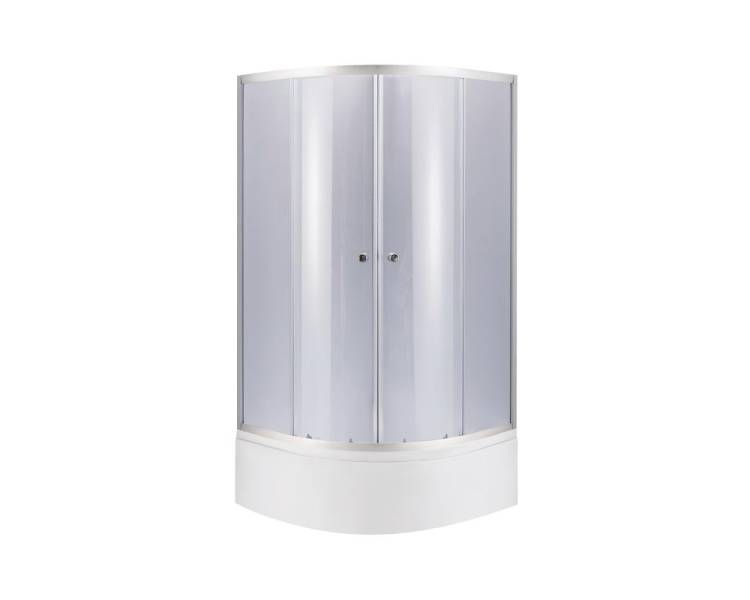 Душевая кабина Latwa SC80x80.SAT.HIGH.GR высокий поддон