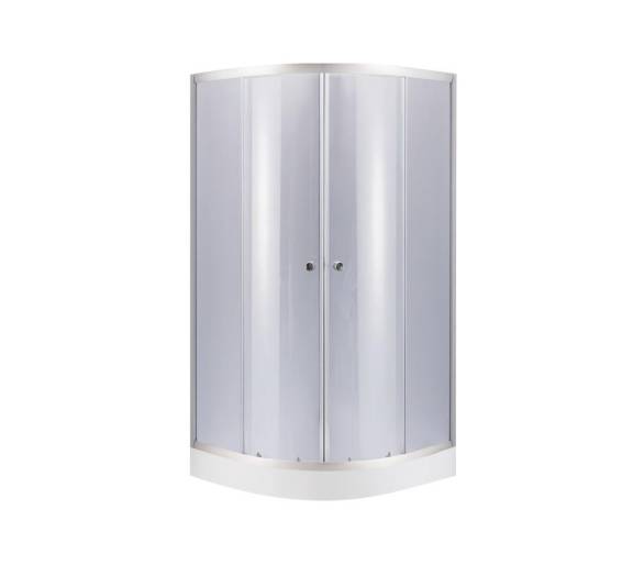 Душевая кабина ŁATWA SC80x80.SAT.LOW.GR низкий поддон