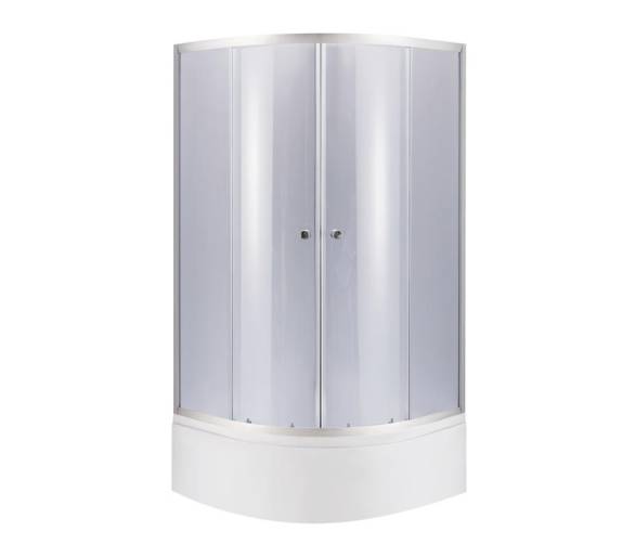 Душевая кабина Latwa SC90x90.SAT.HIGH.GR высокий поддон