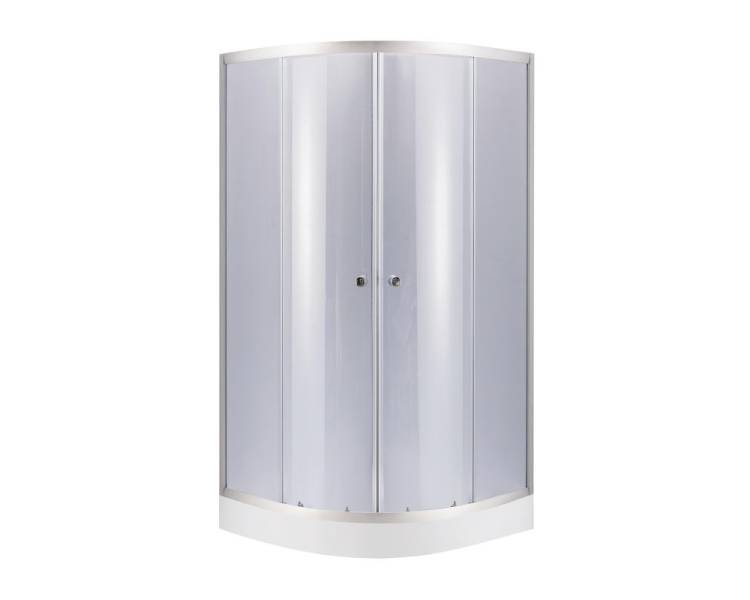 Душевая кабина ŁATWA SC90x90.SAT.LOW.GR низкий поддон