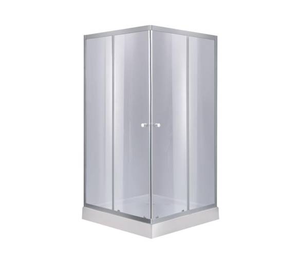 Душевая кабина WAWEL SC80x80.SAT.LOW.GR низкий поддон