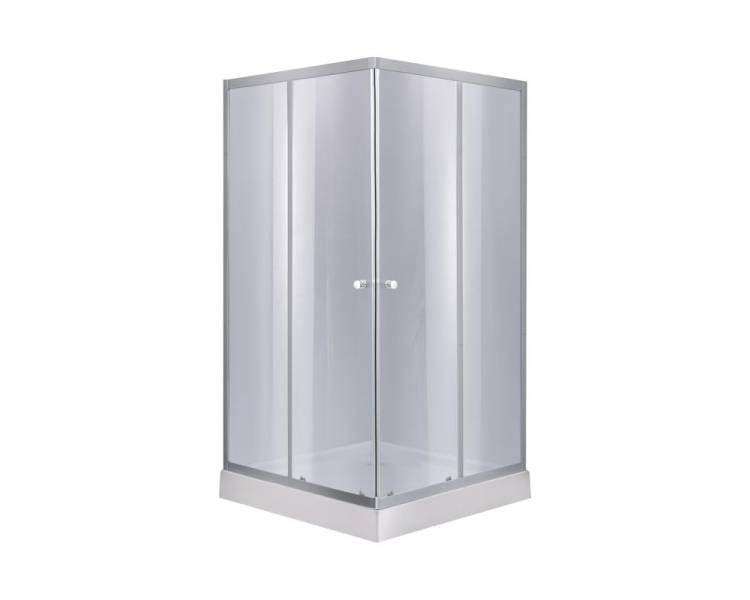 Душевая кабина WAWEL SC80x80.SAT.LOW.GR низкий поддон