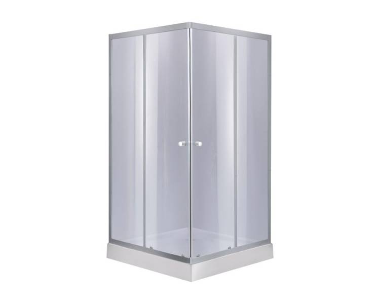 Душевая кабина WAWEL SC90x90.SAT.LOW.GR низкий поддон