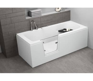 Акриловая ванна VOVO с дверцей 180x80см
