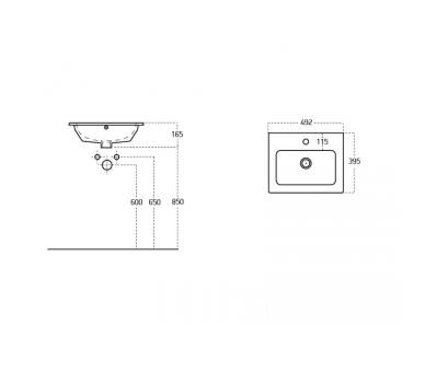 Тумба JUVENTA DETMOLD Dt-50 біла