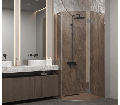 Пятиугольная кабина SOFI 95x95 см.