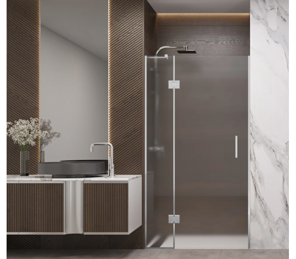 Душевые стеклянные двери MARSELL 90x200м.