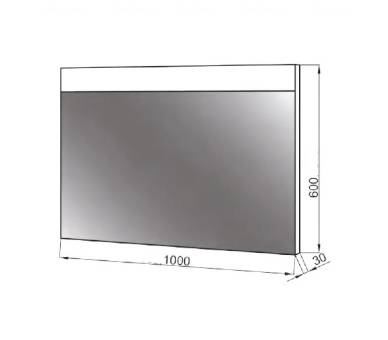 Зеркало Valencia Z-100 LED