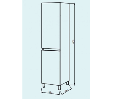 Пенал Монако ПН-35 L/R