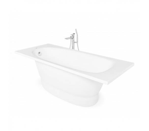 Окрема Ванна Darkis Borneo 165 Х 80 См, Біла