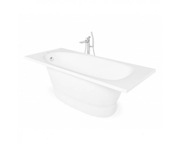 Окрема Ванна Darkis Borneo 165 Х 80 См, Біла